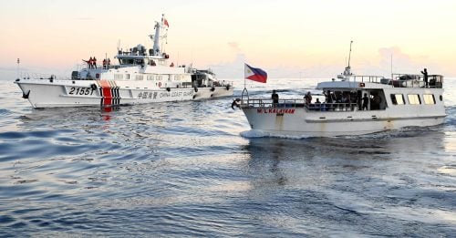 部署38艘船驅趕補給船 中國船海戰術引菲不滿