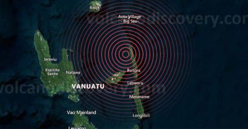 太平洋岛国瓦努阿图 6.7级地震无海啸威胁