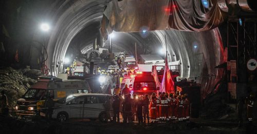印度隧道坍塌事故 41工人受困17天全部獲救