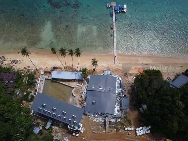 兴建中度假村坍塌 4人埋压废墟堆【内附音频】