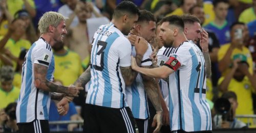 世界杯入选赛|  不敌阿根廷吞3连败 巴西历史世预赛主场不败金身被破