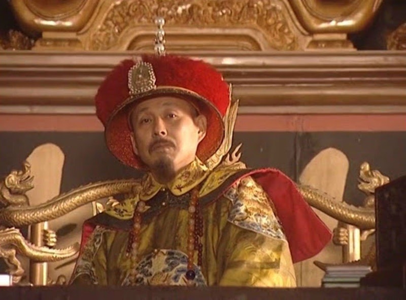 《康熙帝国》中陈道明饰演康熙，让人记忆犹新。