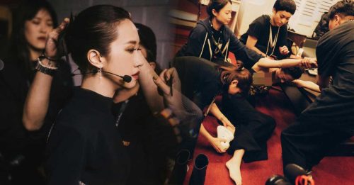 Lulu主持金马后台瘫软   典礼前夕狂吐暴瘦