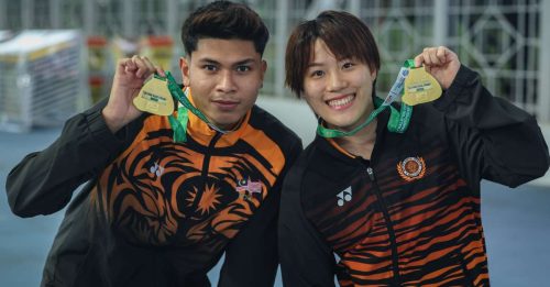 马来西亚跳水公开赛｜混合双人板夺冠 大马5金3银3铜冠全场