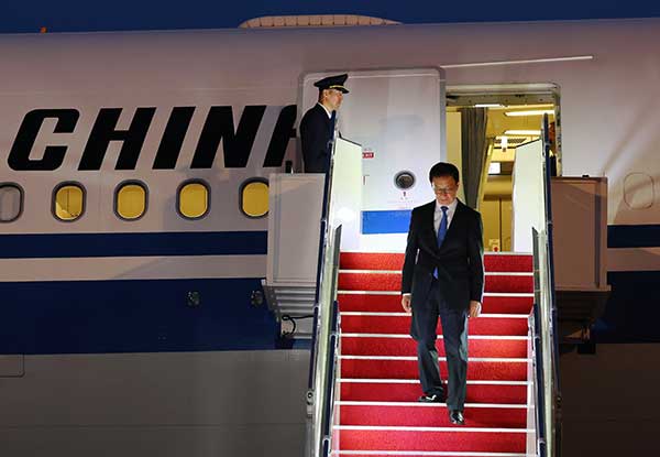 china visit 韩正