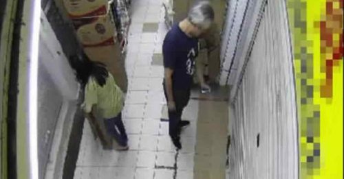 生意竞争引纠纷 老店被恶搞 电眼全拍下