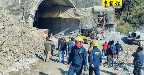 印度40名工人  受困坍塌隧道