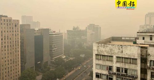 印度首都 空污爆表  居民外商 紛紛避難