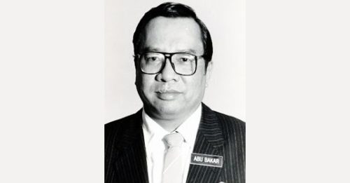 前国防部长 阿邦阿布峇卡 逝世