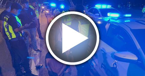9警车追匪 跨州50公里 司机畏罪跳海