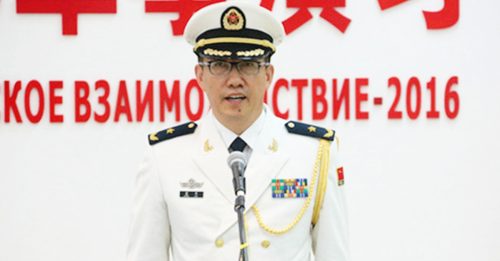 前海軍司令董軍 中國新囯防部長