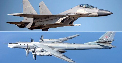 中俄军机逼近领空 韩日提出严重抗议