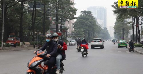 越南河内空污严重  咳嗽呼吸困难住院增15%