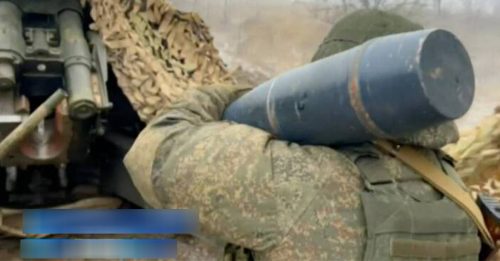 朝鲜的“蓝色炮弹” 现俄电视台画面