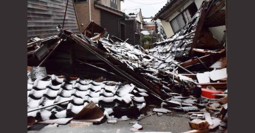 日本强震｜死亡人数增至128 列“特定非常灾害”