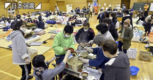 日本强震｜诺罗 新冠 流感齐发 避难所多种传染病流窜