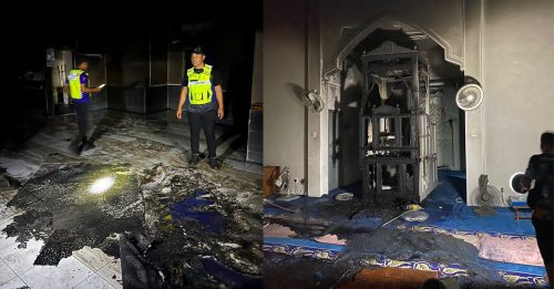 峇株昨一清真寺起火 再有祈祷室火患