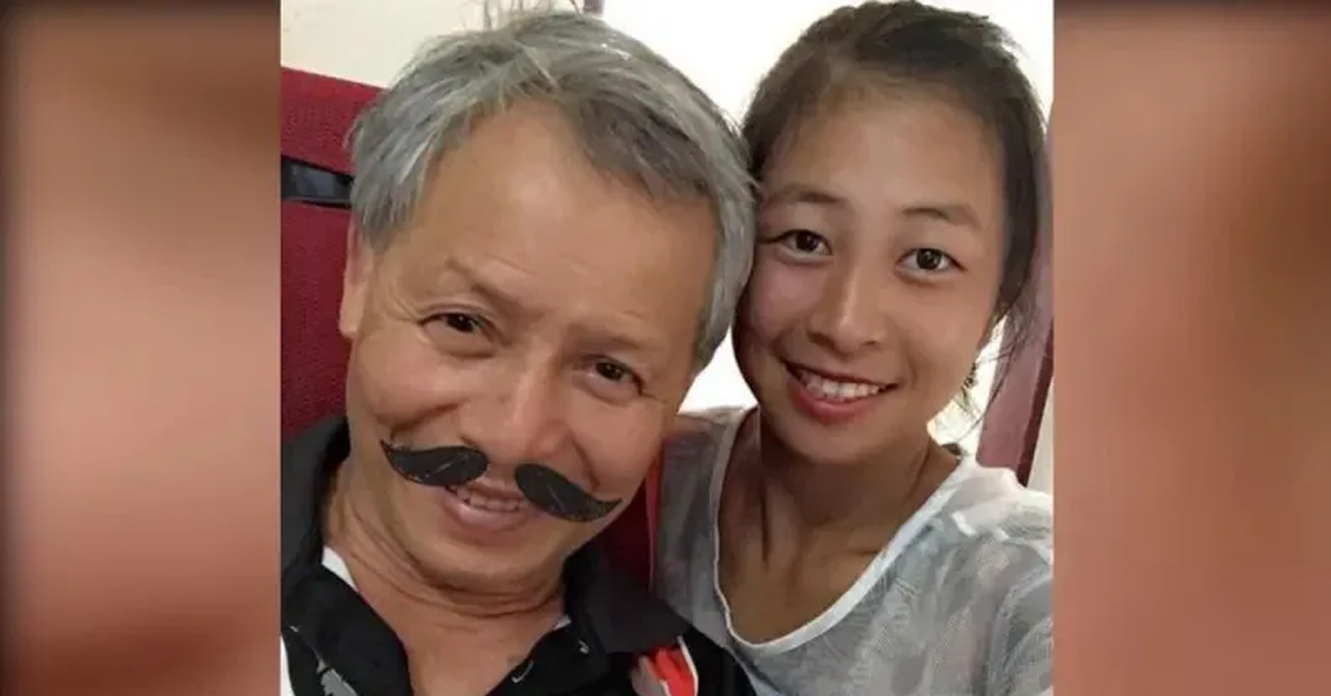谢淑薇父亲谢子龙是她的启蒙教练。