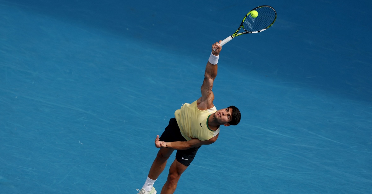 澳洲网球公开赛｜商竣程中途因伤退赛   阿尔卡拉斯首闯16强