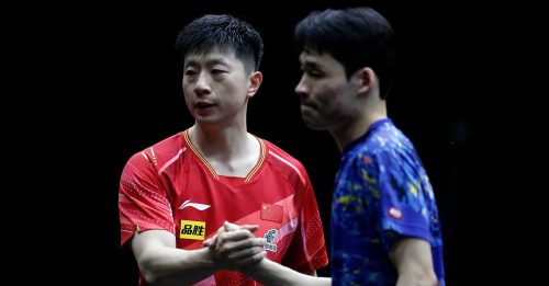 WTT男乒總決賽  中國5男單闖8強