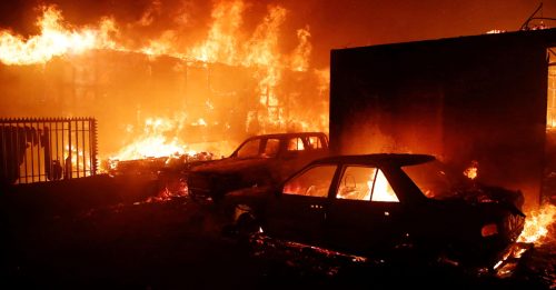 智利中部火灾酿10死 总统宣布进入紧急状态