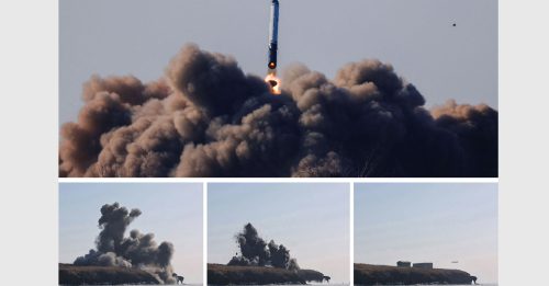 朝鲜巡航导弹威力试验