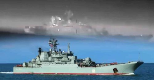俄乌战争 | 登陆舰遭乌无人艇击沉  俄黑海舰队3分之1瘫痪