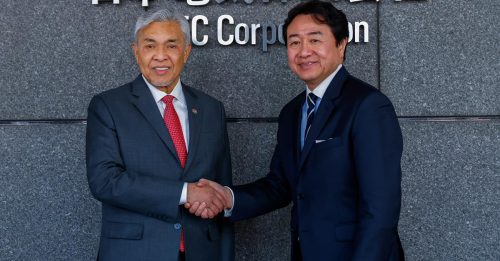 扎希访东京见证合作 职业培训领域受惠