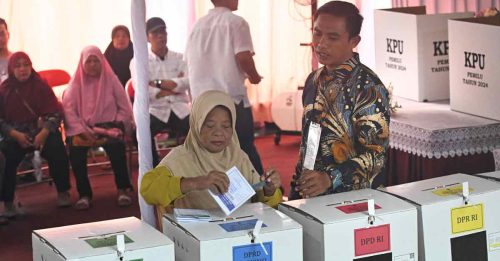 印尼選舉｜選民投票意願高漲 總統選舉料一次敲定
