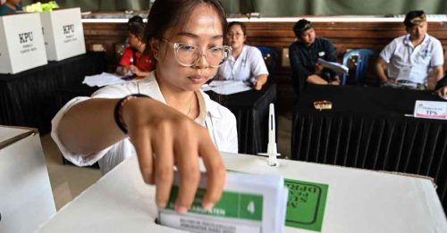 印尼选举｜印尼2亿选民投票 3候选人争总统大位