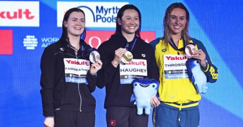 世界游泳錦標賽｜女子200公尺自由泳  何詩蓓首奪世界冠軍
