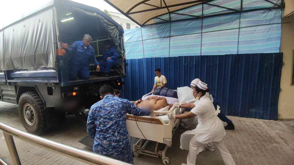 230公斤男病人回家太难 民防局出动罗厘载送