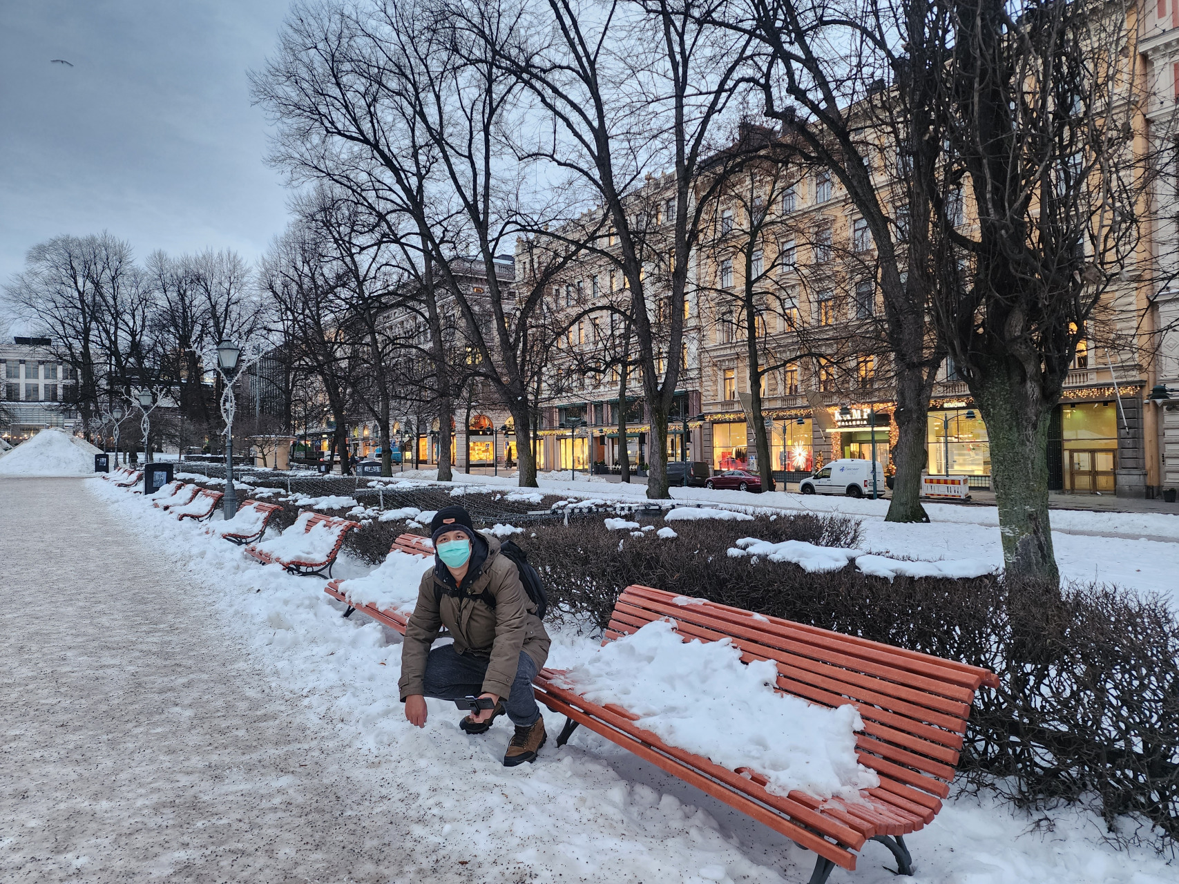 ■有一种与生俱来的温柔，叫赫尔辛基的街景，一棵树、一张椅子、一栋建筑，仿佛都有治愈人心的力量。