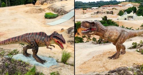加影度假村新开业 数百恐龙模型供参观