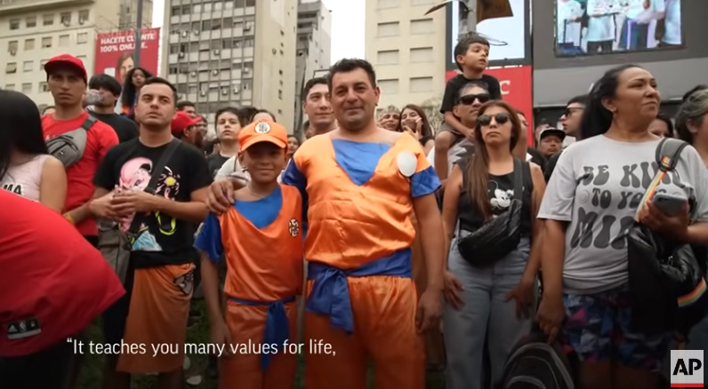 鸟山明逝世｜齐发龟派气功 阿根廷粉丝悼鸟山明