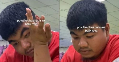 回乡长巴票卖完了 青年流着泪吃饭