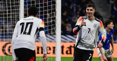国际足球友谊赛｜维尔茨闪电破门   德国2比0胜法国