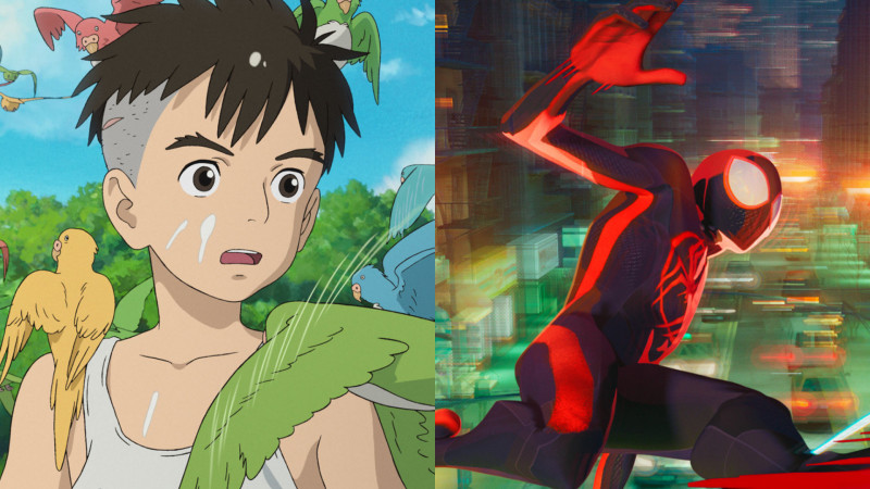 《苍鹭与少年》击败《蜘蛛侠：新宇宙》获得最佳动画。