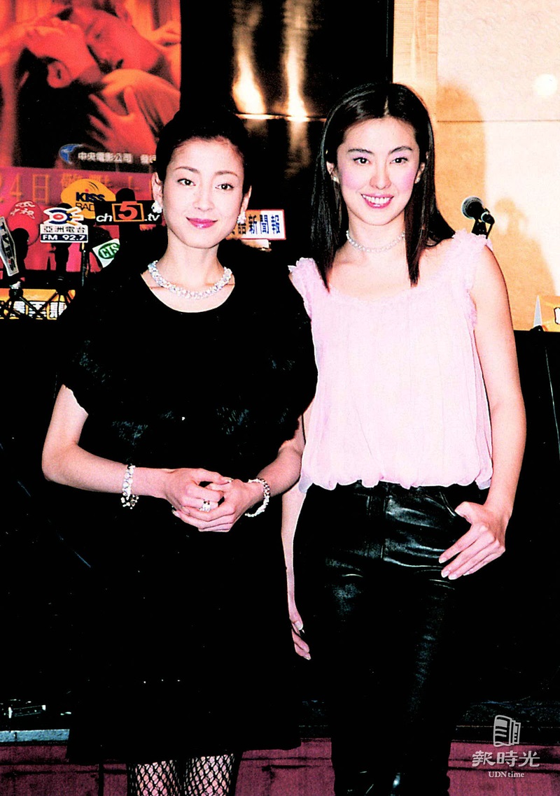 宫泽理惠与王祖贤被媒体称为“双姝”。