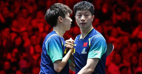 WTT新加坡大满贯赛  中国包揽5项决赛