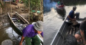 撈河蜆疑被鱷魚攻擊 婦女被拖入河 生死未卜