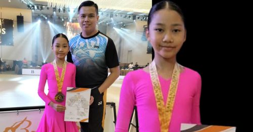 體育舞蹈國家選拔賽摘銀 10歲郭韻稀 征世錦賽