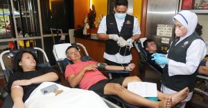 紫南阁办捐血运动 助国家血库拯救生命