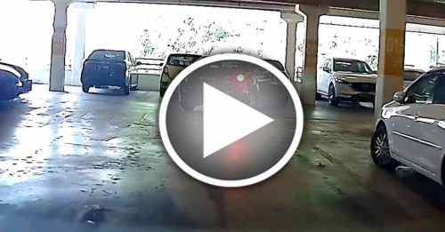 有人疑似撞后逃 尾随轿车有拍到  视频发上网 冀帮到受害者