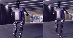 全球首个拟人奔跑人形机器人 “天工”奔跑时速6公里