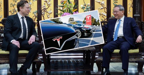 马斯克抵北京获李强接待 Tesla通过中国安全权威标准4项要求