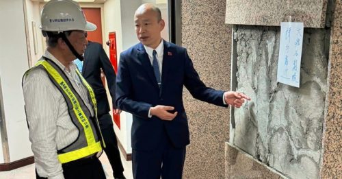 台湾大地震｜韩国瑜盼助重建家园 捐出就任立院长至今薪资
