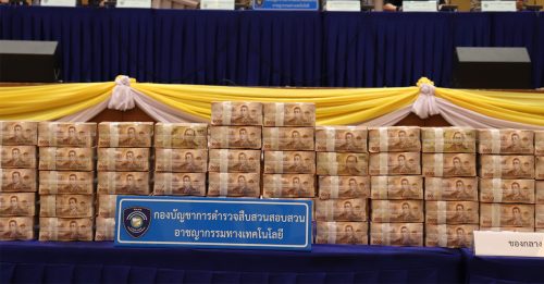 搗破加密幣投資詐騙 泰警捕23人 沒收1932萬財物