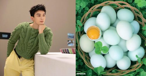 24岁男星吃绿鸡蛋中毒