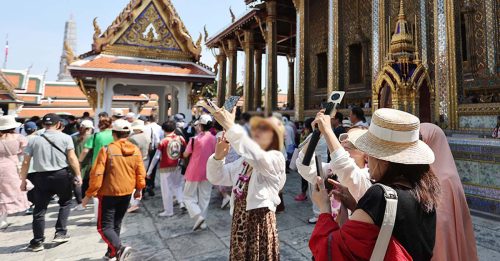 首4个月赴泰游近1200万人 中国客最多 大马客居次